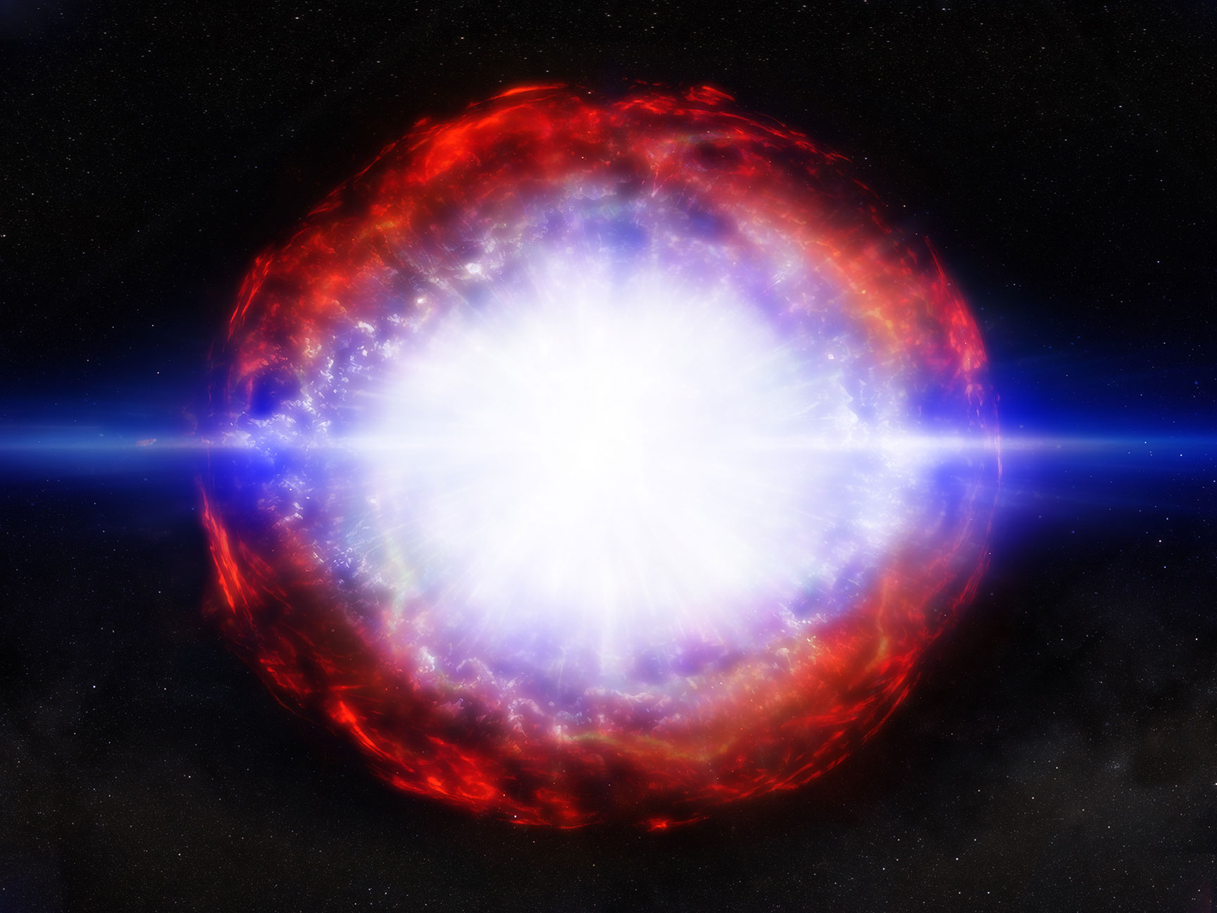 SN 2024bch: una supernova asociale
